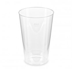 Pohár kryštál (PS) 86mm 0,4L [50 ks]