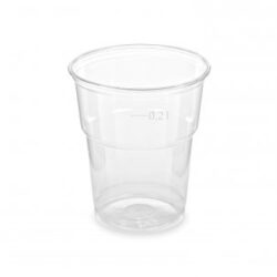 Pohár (PET) číry 78mm 0,2L [50 ks]
