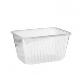 Vanička (PP) hranatá priehľadná 186 x 133 mm 1500ml [50 ks]