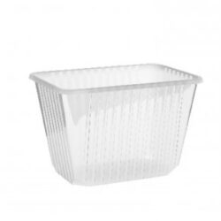 Vanička (PP) hranatá priehľadná 186 x 133 mm 2000ml [50 ks]