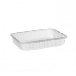 Vanička (PP) hranatá priehľadná 186 x 133 mm 500ml [50 ks]