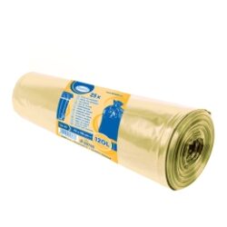 Vrece na odpadky (LDPE) žlté 70 x 110 cm 120L [25 ks]