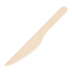Nož drevený 16,5cm jednotlivo balený [100 ks]