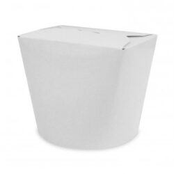 Food box (PAP/PE) biely 750ml/26oz [50 ks]