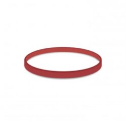Gumička silná červená 4mm 8cm [1 kg]