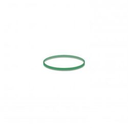 Gumička slabá zelená 1mm 4cm [50 g]