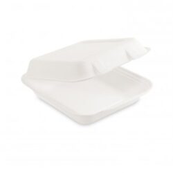 Menu box cukrová trstina BIO nedelený 222 x 200 x 67 mm [50 ks]