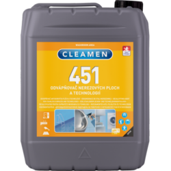 CLEAMEN 451 odstraňovač vodného kameňa na nerezové povrchy a technológie 6 kg