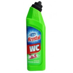 KRYSTAL WC kyslý na keramiku s ochranou, zelený 750 ml