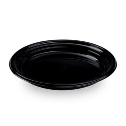 Tanier (PP) Reware Dinner vratný čierny 22cm [12 ks]