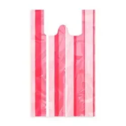 Taška (HDPE) pruhovaná 30+15 x 52 cm `10kg` [100 ks]