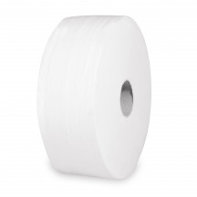 Toaletný papier 2vrstvý  biely `JUMBO` 26cm 220m [6 ks]