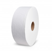 Toaletný papier (Tissue) 2vrstvý s ražbou biely `JUMBO` 23cm 170m [6 ks]