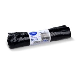 Vrece na odpadky (LDPE) čierne 70 x 110 cm 120L [10 ks]