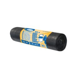 Vrecko do koša (LDPE) extra-silné čierne 50 x 60 cm 30L [25 ks]